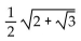 Find the exact value by using a half-angle identity. -sin 15° A)    B)    C)    D)   
