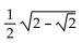 Find the exact value by using a half-angle identity. -sin 15° A)    B)    C)    D)   