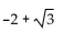 Find the exact value by using a half-angle identity. -tan 165° A)    B)    C)    D)   