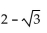 Find the exact value by using a half-angle identity. -tan   A)    B)    C)    D)   