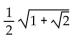 Find the exact value by using a half-angle identity. -cos   A)    B)    C)    D)   
