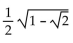 Find the exact value by using a half-angle identity. -cos   A)    B)    C)    D)   