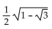 Find the exact value by using a half-angle identity. -sin   A)    B)    C)    D)   