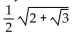 Find the exact value by using a half-angle identity. -sin   A)    B)    C)    D)   