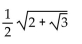 Find the exact value by using a half-angle identity. -cos   A)    B)    C)    D)   