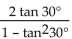 Use an identity to write the expression as a single trigonometric function or as a single number. -  A)    B)    C)    D)   