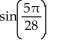 Use an identity to write the expression as a single trigonometric function or as a single number. -  A)    B)    C)    D)   