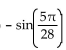 Use an identity to write the expression as a single trigonometric function or as a single number. -  A)    B)    C)    D)   