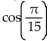 Use an identity to write the expression as a single trigonometric function or as a single number. -  A)    B)    C)    D)   