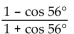 Choose the expression which is equivalent to the given expression. -  A)    B)  cot 28° C)    D)  tan 28°