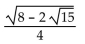 Use a half-angle identity to find an exact value for the following, given the information about x. -Find cos   , given that sin   and 360° < x < 450°. A)    B)    C)    D)   