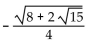 Use a half-angle identity to find an exact value for the following, given the information about x. -Find cos   , given that sin   and 360° < x < 450°. A)    B)    C)    D)   