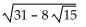 Use a half-angle identity to find an exact value for the following, given the information about x. -Find tan   , given that sin x = -   and 270° < x < 360°. A)    B)    C)    D)   