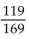 Find the exact value, given that sin A = -4/5 with A in quadrant IV, tan B = 7/24 with B in quadrant III, and cos C = - 5/13 with C in quadrant II. -sin 2C A)    B)    C)    D)   