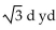 Solve the problem. Round to the nearest whole unit. -A balloon rises from a point whose horizontal distance from an observer is d yards. Find an exact expression in terms of d for the distance between the 2 positions of the balloon which correspond to the angles of elevation 15° And 30° measured from the observer. A)    B)    C)    D)   