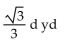 Solve the problem. Round to the nearest whole unit. -A balloon rises from a point whose horizontal distance from an observer is d yards. Find an exact expression in terms of d for the distance between the 2 positions of the balloon which correspond to the angles of elevation 15° And 30° measured from the observer. A)    B)    C)    D)   