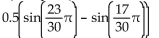 Use a product-to-sum identity to rewrite the expression. -  A)    B)    C)    D)   