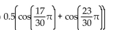 Use a product-to-sum identity to rewrite the expression. -  A)    B)    C)    D)   