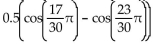 Use a product-to-sum identity to rewrite the expression. -  A)    B)    C)    D)   