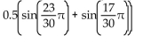 Use a product-to-sum identity to rewrite the expression. -  A)    B)    C)    D)   