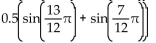 Use a product-to-sum identity to rewrite the expression. -  A)    B)    C)    D)   