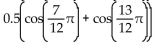Use a product-to-sum identity to rewrite the expression. -  A)    B)    C)    D)   