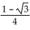 Find the exact value of the product. -sin 45° sin 15° A)    B)    C)    D)   