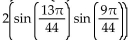 Use a sum-to-product identity to rewrite the expression. -  A)    B)    C)    D)   