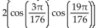 Use a sum-to-product identity to rewrite the expression. -sin   - sin   A)    B)    C)    D)   
