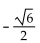 Find the exact value of the sum. -cos 105° - cos 15° A)    B)    C)    D)   