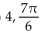 For the given function, determine the amplitude and find the phase shift. --4 sin x   cos x Give the phase shift in radians in exact form. A)    B)    C)    D)   