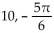 For the given function, determine the amplitude and find the phase shift. -  sin x + 5 cos x Give the phase shift in radians in exact form. A)    B)  1   C)    D)   