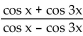 Identify the equation as either an identity or not. -  = cot 2x cot x A)  Not an identity B)  Identity