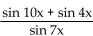 Identify the equation as either an identity or not. -  = 2 sin 2x A)  Identity B)  Not an identity