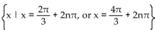 Find all real numbers that satisfy the equation. -cos x =   A)    B)    C)    D)   