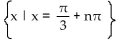 Find all real numbers that satisfy the equation. -tan x =   A)    B)    C)    D)   