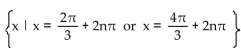 Find all real numbers that satisfy the equation. -tan x =   A)    B)    C)    D)   