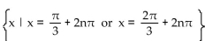 Find all real numbers that satisfy the equation. -tan x =   A)    B)    C)    D)   