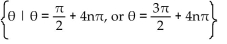 Find all real numbers that satisfy the equation. -cos   A)    B)    C)    D)   