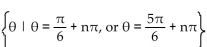 Find all real numbers that satisfy the equation. -cos   A)    B)    C)    D)   