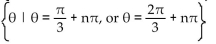 Find all real numbers that satisfy the equation. -cos   A)    B)    C)    D)   