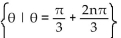Find all real numbers that satisfy the equation. -sin   A)    B)    C)    D)   