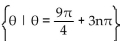 Find all real numbers that satisfy the equation. -tan   A)    B)    C)    D)   