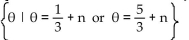Find all real numbers that satisfy the equation. -2 sin   A)    B)    C)    D)   