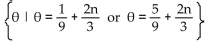 Find all real numbers that satisfy the equation. -2 cos   A)    B)    C)    D)   