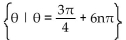 Find all real numbers that satisfy the equation. -tan   = 1 A)    B)    C)    D)   