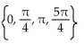 Find all real numbers in the interval   that satisfy the equation. -sin x cos x =   A)  0 B)    C)    D)   