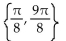 Find all real numbers in the interval   that satisfy the equation. -s   A)    B)    C)    D)  No solution