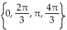 Find all real numbers in the interval   that satisfy the equation. -  cos 2x = 1 A)    B)    C)  No solution D)   
