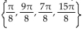 Find all real numbers in the interval   that satisfy the equation. -  cos 2x = 1 A)    B)    C)  No solution D)   